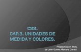 Cap3. unidades de medida y colores