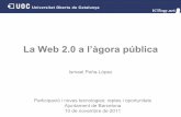 La Web 2.0 a l'àgora pública