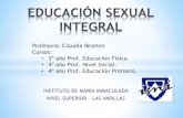 Educación sexual integral reartes