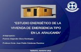 Estudio energético de la vivienda de emergencia