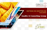 Sistema de gestión de calidad q&cg