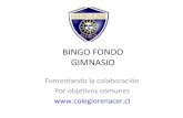 Fondos bingo Colegio Renacer Puente Alto