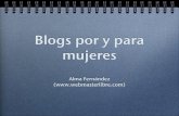 Blogs por y para mujeres: introducción