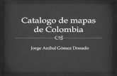 Catalogo de mapas de colombia