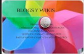Blogs y wikis