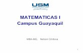 Matematicas i primer semestre 2011. ppt 1