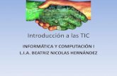 Introducción a las TIC