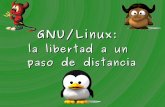 gnu/linux: la libertad a un paso de distancia