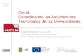 Cloud.Consolidando las Arquitecturas Tecnológica de las Universidades