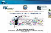 Factores claves de emprendimiento by Juan Ignacio Rodriguez