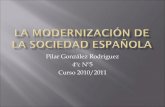 La modernización de la sociedad española