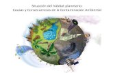 Situación del Hábitat Planetario: Causas y Consecuencias de la Contaminación Ambiental