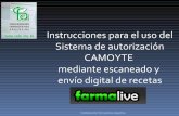 Sistema Autorizacion Digital de recetas Camoyte