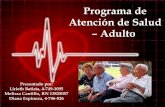 Programa de atención de salud – adulto