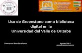 Uso de biblioteca digital con Greenstone