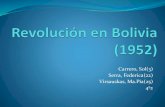 Revolución en bolivia