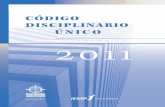 Codigo disciplinario unico 2011