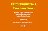 Estructuralismo y funcionalismo | FAD