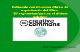 Presentación: Editando con licencias libres - Vegetarianismo en el debate político