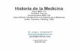 HISTORIA DE LA MEDICINA, Clase Fundamentos Basicos