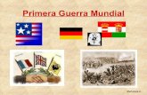 PRIMERA GUERRA MUNDIAL  (1914-1918)