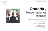 Lalo Huber - Oratoria y presentaciones eficaces