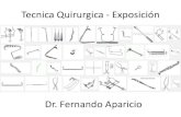 Tecnica Quirurgica - Exposición