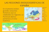 Las regiones biogeográficas de España