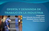 Oferta y demanda de trabajo en la industria (presentacion final)