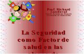 Seguridad Como Factor De Salud En Las Clases De Educ  FíSica  Prof  Richard Sandoval
