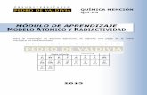 Módulo de Aprendizaje: Modelo Atómico y Radiactividad (QM03-PDV 2013)