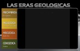 Las eras geologicas