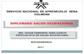 Peligro presiones anormales  sena cesar bucaramanga 2011
