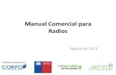 Manual Comercial para radios
