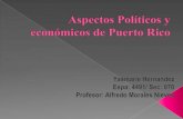 Aspectos políticos y económicos de puerto rico