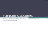 Peritonitis meconial