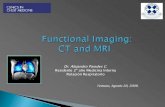 Functional Imaging CT and MRI - Evaluación imagenológica funcional con TAC y/o RNM en patología pulmonar
