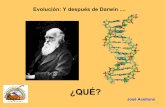 Conferencia "Y después de Darwin, ¿Qué?