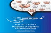 Programa 25anys institut Torre del Palau (2012-2013)