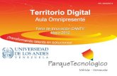 Territorio Digital Aula Omnipresente Feria de Innovación CANTV Mayo 2012