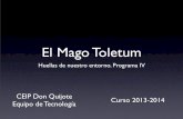 El mago toletum. Presentación para las Jornadas de Acogida Curso 2013- 2014