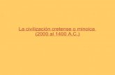 Civilización minoica o cretense