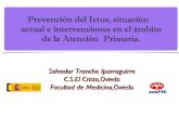Prevención del ictus, situación actual e intervenciones en el ámbito de la Atención Primaria