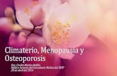 Climaterio, Menopausia y Osteoporosis