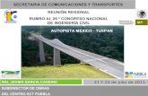 Autopista México- Tuxpan, SCT Puebla, Reunión Regional en Puebla