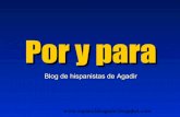 Por y para_blog de hispanistas de agadir.