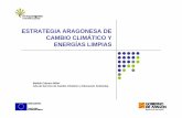 Estrategia aragonesa de cambio climático y energías limpias