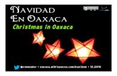Navidad en Oaxaca (Christmas in Oaxaca)