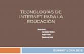 Tecnologías de internet en la Educación