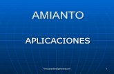 Aplicaciones del Amianto